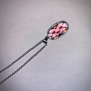African Violet Jewel Necklace